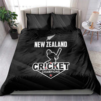 New Zealand Cricket Bedding Set Aotearoa Black Cap Come On