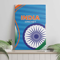 India Cricket Canvas Wall Art Men in Blue Champions 2025
