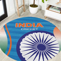 India Cricket Round Carpet Men in Blue Champions 2025