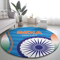 India Cricket Round Carpet Men in Blue Champions 2025