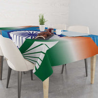 India Cricket Tablecloth Men in Blue Champions 2025