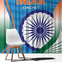 India Cricket Window Curtain Men in Blue Champions 2025