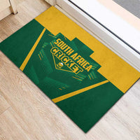 South Africa Cricket Rubber Doormat SA Protea Woza Nawe