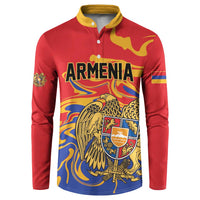 Personalized Republic of Armenia Button Sweatshirt Hayastani Hanrapetut'yun