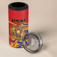 Personalized Republic of Armenia 4 in 1 Can Cooler Tumbler Hayastani Hanrapetut'yun