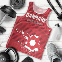 Custom Football 2026 Denmark Men Tank Top Danish Dynamite Go