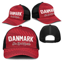 Football 2026 Denmark Mesh Trucker Cap Danish Dynamite Go