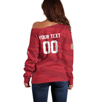 Custom Football 2026 Denmark Off Shoulder Sweater Danish Dynamite Go