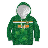 Custom Football 2026 Ireland Kid Hoodie The Boys in Green Come On