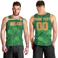 Custom Football 2026 Ireland Men Tank Top The Boys in Green Come On