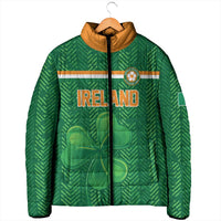 Custom Football 2026 Ireland Padded Jacket The Boys in Green Come On