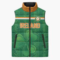 Custom Football 2026 Ireland Sleeveless Puffer Jacket The Boys in Green Come On