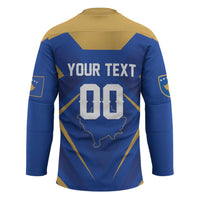 Custom Football 2026 Kosovo Hockey Jersey Dardanet Go Glory