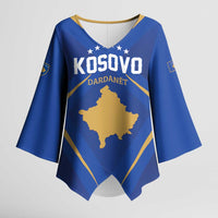 Custom Football 2026 Kosovo Kimono Sleeve Blouse Dardanet Go Glory
