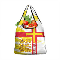 Guernsey Liberation Day Grocery Bag Guernesi Three Lion