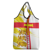 Guernsey Liberation Day Grocery Bag Guernesi Three Lion