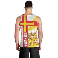 Guernsey Liberation Day Men Tank Top Guernesi Three Lion - Wonder Print Shop