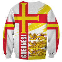 Guernsey Liberation Day Sweatshirt Guernesi Three Lion - Wonder Print Shop