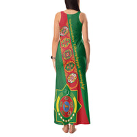 Turkmenistan Flag Day Tank Maxi Dress Turkmenistan Bitaraplygyn watanydyr - Wonder Print Shop