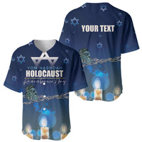Yom HaShoah 2024 Baseball Jersey Holocaust Remembrance Day - Wonder Print Shop
