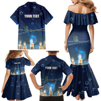 Yom HaShoah 2024 Family Matching Mermaid Dress and Hawaiian Shirt Holocaust Remembrance Day - Wonder Print Shop
