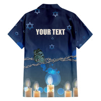Yom HaShoah 2024 Family Matching Short Sleeve Bodycon Dress and Hawaiian Shirt Holocaust Remembrance Day - Wonder Print Shop