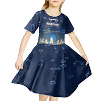 Yom HaShoah 2024 Kid Short Sleeve Dress Holocaust Remembrance Day - Wonder Print Shop