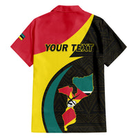 Mozambique Independence Day Family Matching Long Sleeve Bodycon Dress and Hawaiian Shirt Muzambhiki 1975 Anniversary - Wonder Print Shop