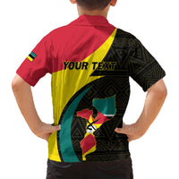 Mozambique Independence Day Family Matching Summer Maxi Dress and Hawaiian Shirt Muzambhiki 1975 Anniversary - Wonder Print Shop