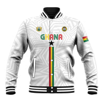 Custom Football 2026 Ghana Baseball Jacket Black Stars Go Glory