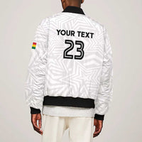 Custom Football 2026 Ghana Bomber Jacket Black Stars Go Glory