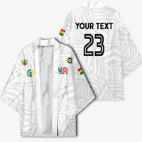 Custom Football 2026 Ghana Kimono Black Stars Go Glory