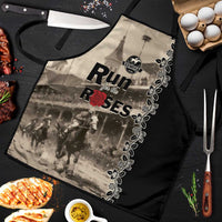 Kentucky Run For The Rose Apron Beige Rose Floral