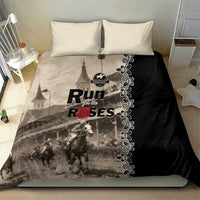 Kentucky Run For The Rose Bedding Set Beige Rose Floral