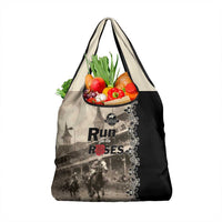 Kentucky Run For The Rose Grocery Bag Beige Rose Floral