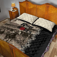 Kentucky Run For The Rose Quilt Bed Set Beige Rose Floral