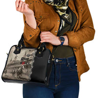 Kentucky Run For The Rose Shoulder Handbag Beige Rose Floral