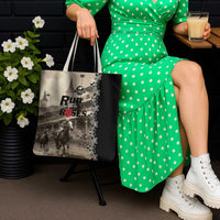 Kentucky Run For The Rose Tote Bag Beige Rose Floral