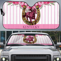 Kentucky Horse Racing Auto Sun Shade Run For The Rose