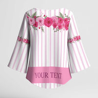 Personalized Kentucky Horse Racing Kimono Sleeve Blouse Run For The Rose