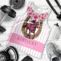 Personalized Kentucky Horse Racing Men Tank Top Run For The Rose