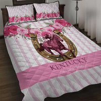 Kentucky Horse Racing Quilt Bed Set Run For The Rose