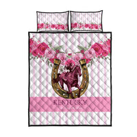 Kentucky Horse Racing Quilt Bed Set Run For The Rose