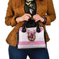 Kentucky Horse Racing Shoulder Handbag Run For The Rose