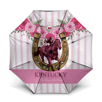Kentucky Horse Racing Umbrella Run For The Rose