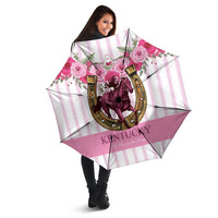 Kentucky Horse Racing Umbrella Run For The Rose