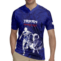 Custom Japan Samurai Blue 2026 Football Rugby Jersey Go Champion