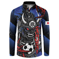 Personalised Japan Samurai 2026 Football Button Sweatshirt Come To Fight