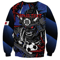 Personalised Japan Samurai 2026 Football Sweatshirt Come To Fight