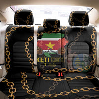 Suriname Keti Koti Back Car Seat Cover Kettingsnijden Prisiri Manspasi - Wonder Print Shop